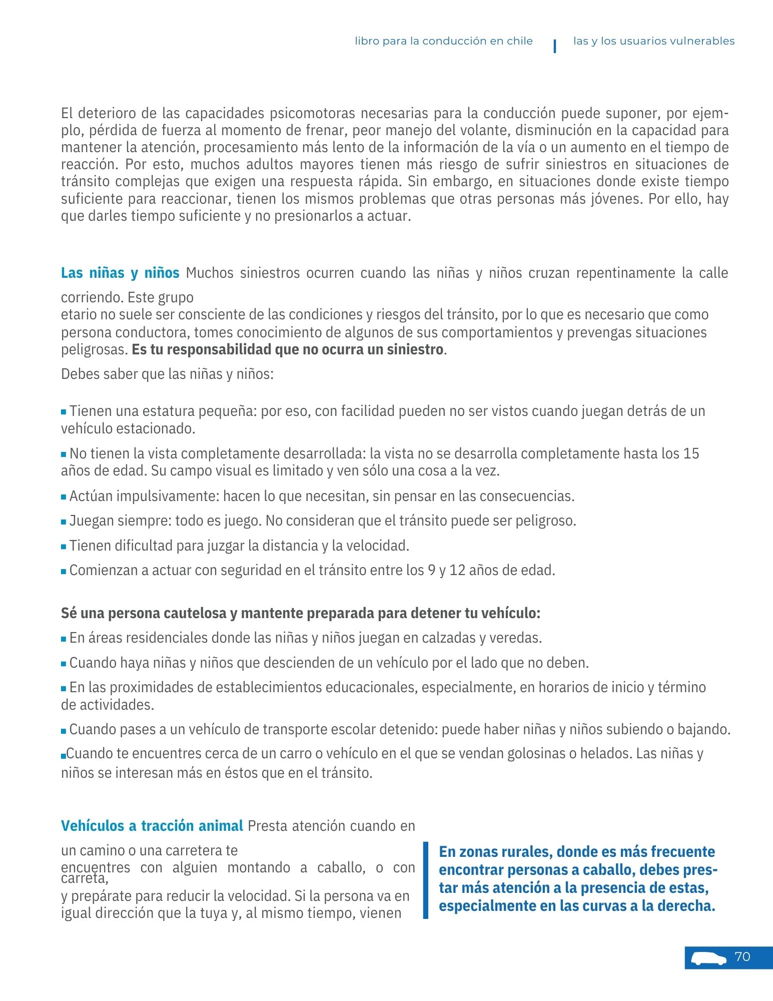 Página 4 - Las y los usuarios vulnerables