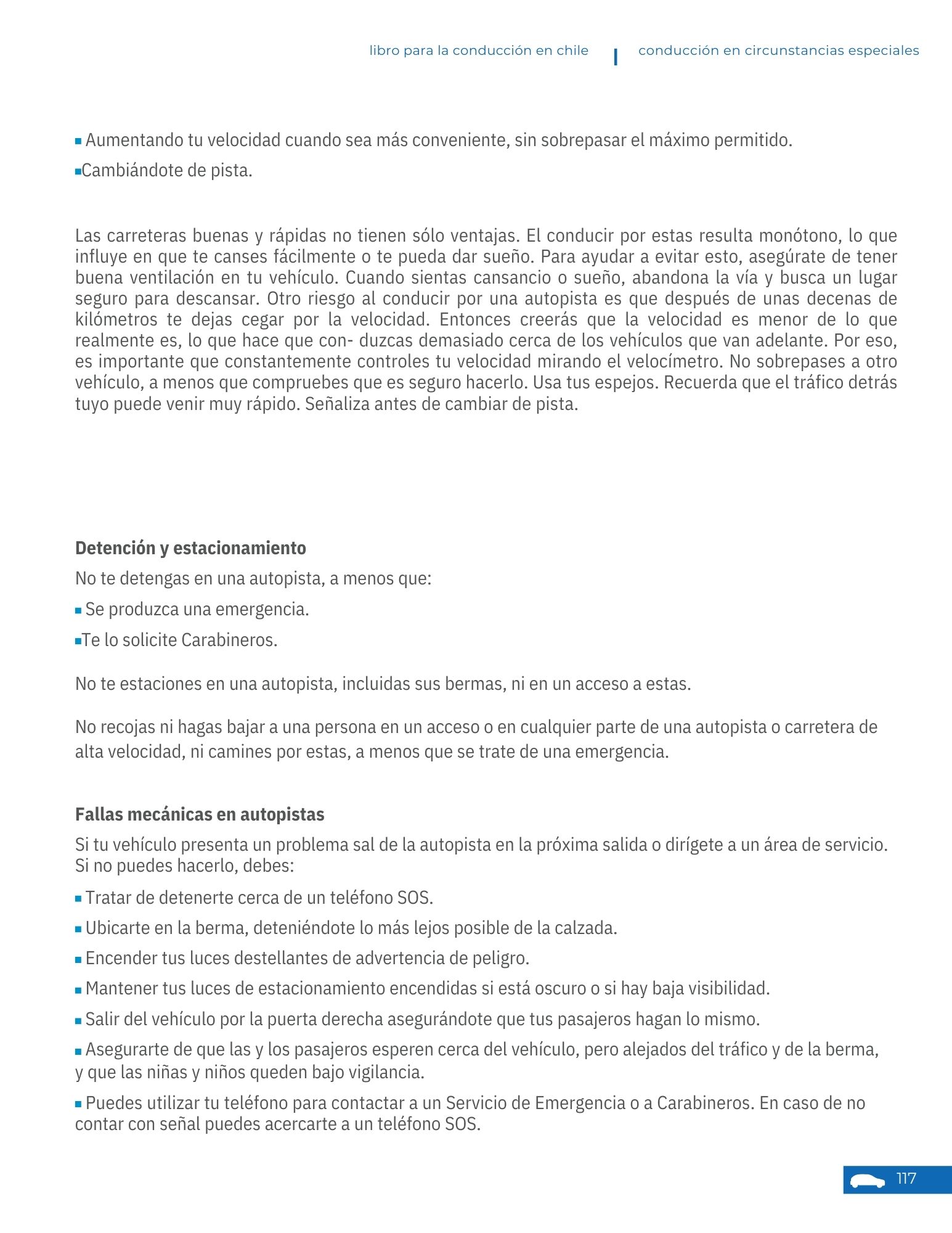 Página 10 - Conducción en circunstancias especiales