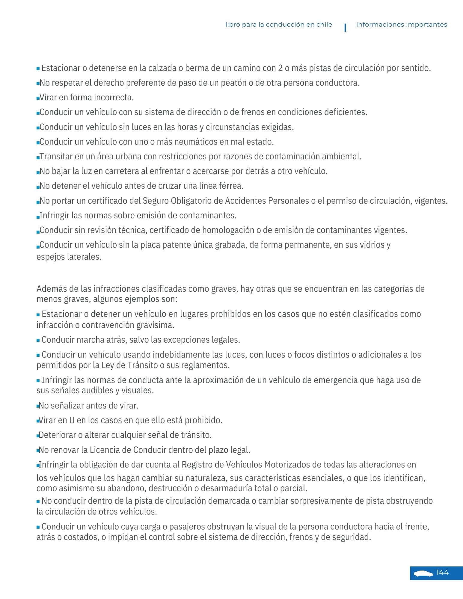 Página 10 - Informaciones importantes