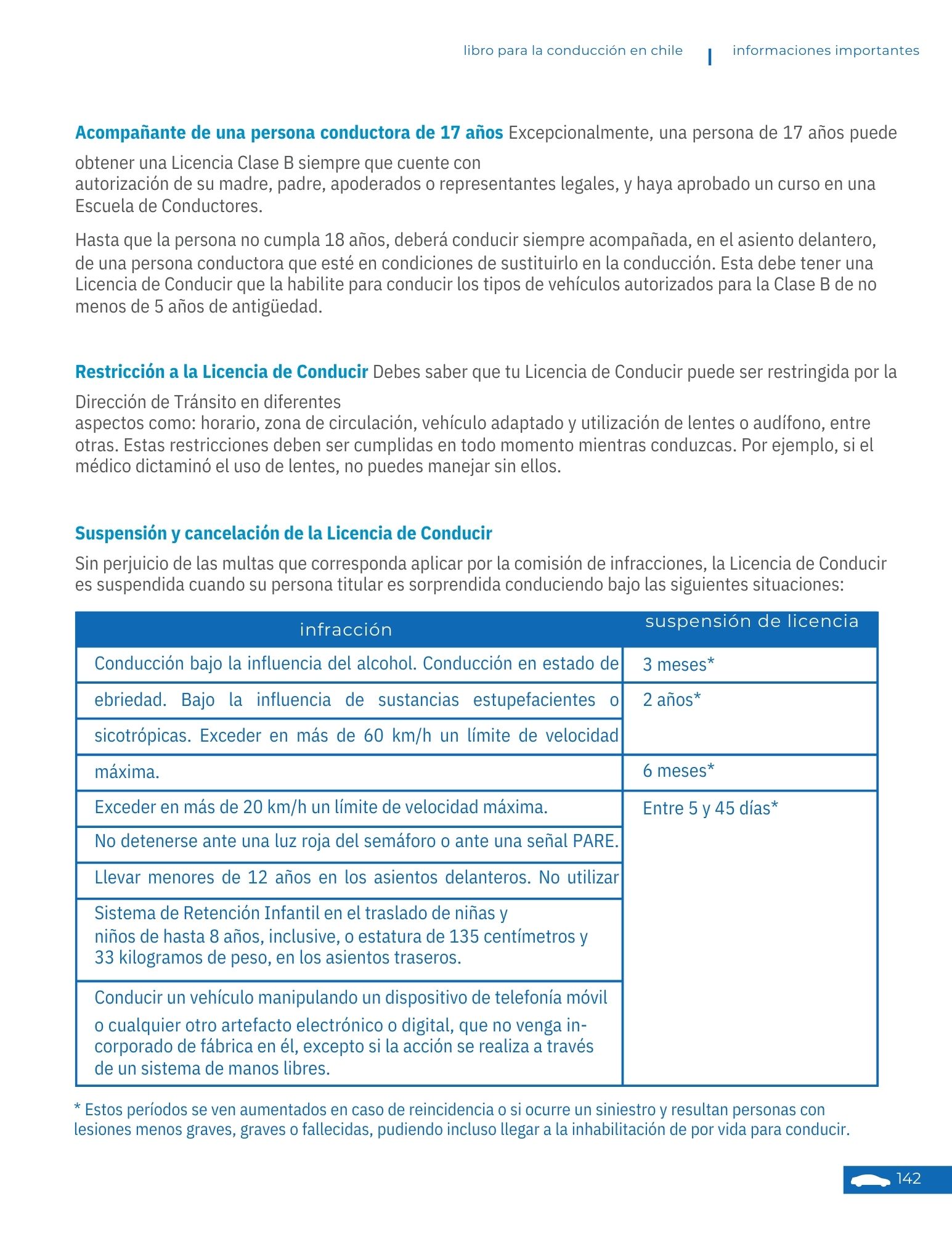 Página 8 - Informaciones importantes