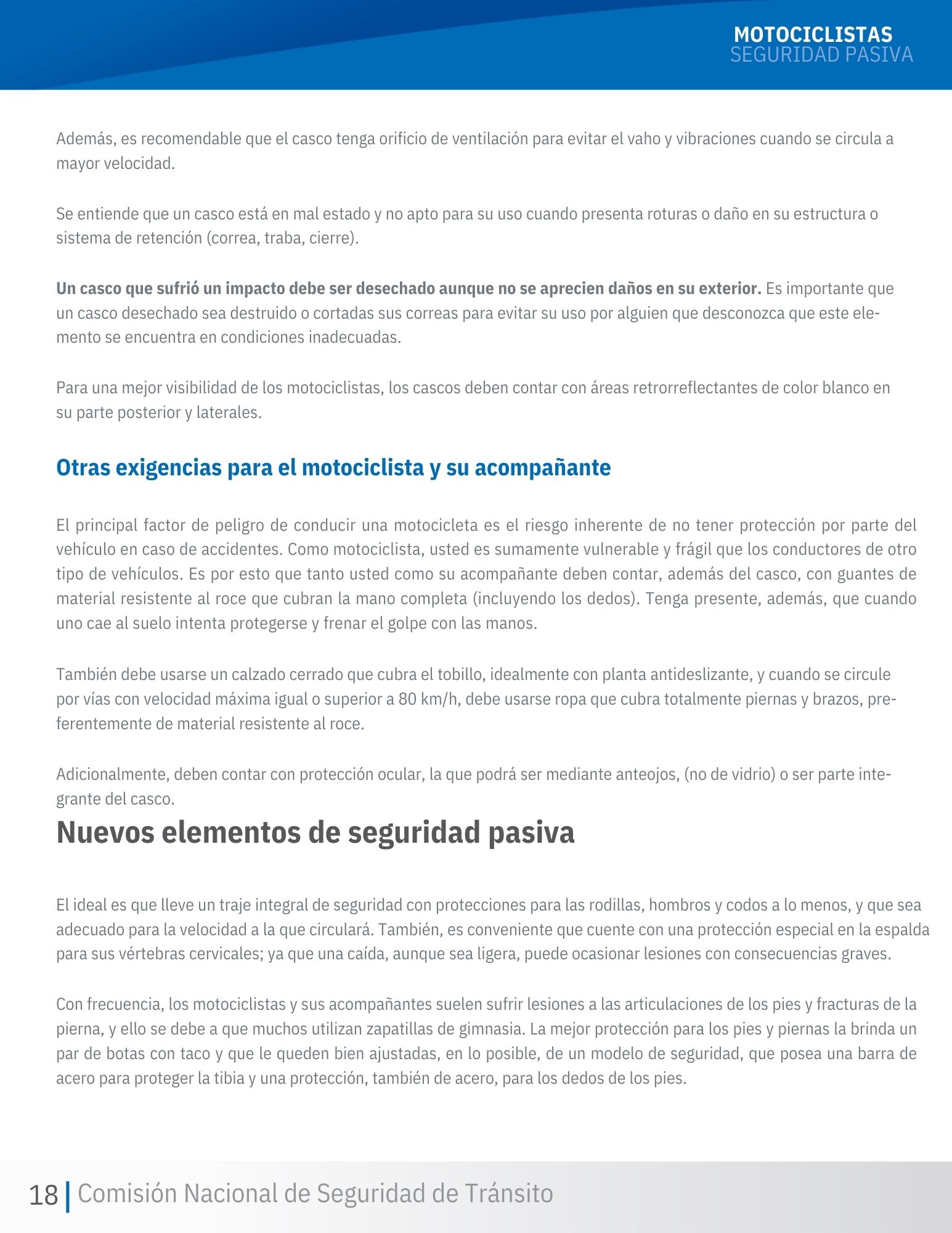 Página 4 - Seguridad Pasiva