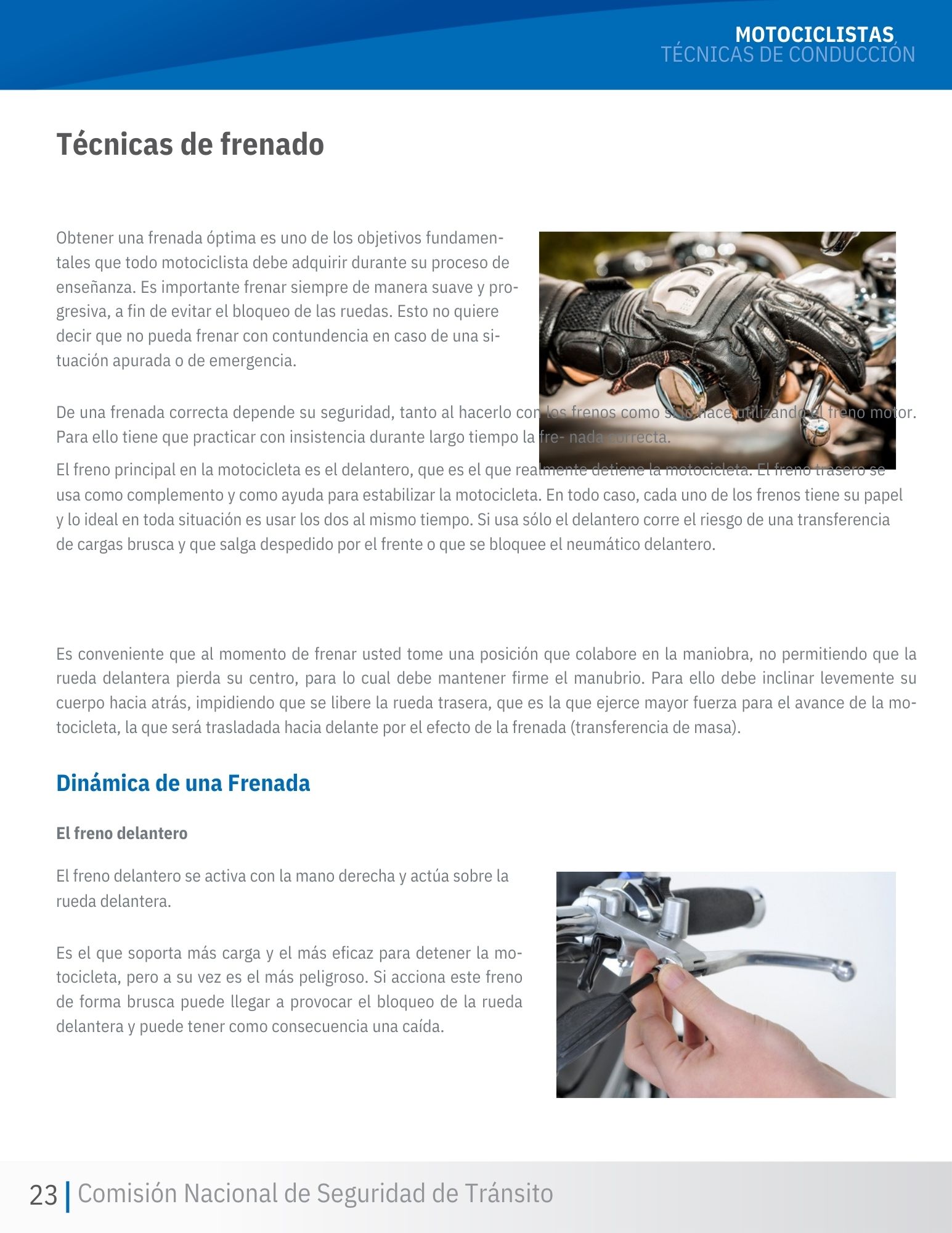 Página 5 - Técnicas de Conducción