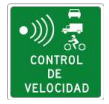 Señal de tránsito CONTROL CON CÁMARA