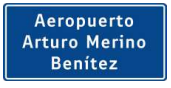 Señal de tránsito DE LOCALIZACIÓN