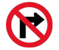 NO VIRAR DERECHA